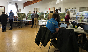 TransGas employees meet with the public at an open house event